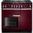 Rangemaster PROP90DFFCY/C Professional Plus 90cm Dual Fuel Cranberry Red