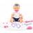 Polesie Jolly Baby Doll 35cm with Dummy & Doctor Set