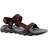 Craghoppers Loke Sandal - Dark Grey/Pompeian Red