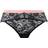 Freya Slip En Dentelle Offbeat - Noir/Rose