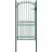 vidaXL Fence Gate with Spikes 102x250cm