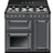 Smeg TR93GR Grå, Sort
