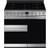 Smeg SY93I-1 Stainless Steel, Black