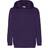 Fruit of the Loom Kid's Hooded Sweatshirt - Purple