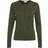 Saint Tropez Mila Knitted Cardigan - Army Green Melange