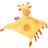 Tommee Tippee Giraffe 3 in 1 Soft Baby Comforter
