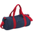 BagBase Plain Varsity Duffle Bag 2-pack - French Navy/Classic Red