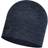 Buff Bonnet Midweight Melange Merino Wool - Bleu-Moucheté