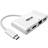 Tripp Lite USB C-USB C/HDMI/RJ45/USB A M-F Adapter