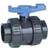 +GF+ Kuglehane pvc/EPDM PN16 muffe/muffe 50 mm
