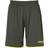 Uhlsport Club Shorts Unisex - Dark Olive/Fluo Yellow