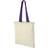 Bullet Nevada Cotton Tote - Natural/Lavender