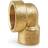 vinkel 3/4'' muffe/muffe. Messing