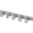 Rittal cable management panel 1U 19"