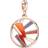 Pandora Charm ME Light Me Up Medallion - Rose Gold/Red/Blue/Orange