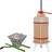 vidaXL Fruit & Wine Press and Crusher Set Køkkenudstyr 2stk