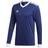 adidas Tabela 18 Long Sleeve Jersey Kids - Dark Blue/White