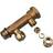 Uponor fordelerrør 15 mm med 2 studse