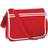 BagBase Retro Messenger Bag - Classic Red/White