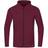 JAKO Challenge Hooded Jacket Unisex - Maroon/Seablue