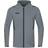JAKO Challenge Hooded Jacket Unisex - Stone Grey/Black