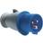 PCE 172500009 CEE CARA plug 16 A 3-pin 230 V 1 pc(s)