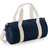 BagBase Mini Barrel Bag 2-pack - French Navy/Off White