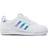 adidas Junior Continential 80 Stripes - Cloud White/Cloud White/Pulse Aqua