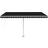 vidaXL Manual Retractable Markise with LED 450x300cm