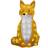 Konstsmide Acrylic Sitting Fox Julelampe 40cm