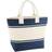 Quadra Canvas Deck Bag - Navy/Off White