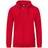 JAKO Organic Hooded Jacket Unisex - Red