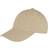 Result Unisex Core Memphis 6 Panel Baseball Cap 2-pack - Khaki