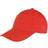 Result Unisex Core Memphis 6 Panel Baseball Cap 2-pack - Red