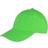 Result Unisex Core Memphis 6 Panel Baseball Cap 2-pack - Lime