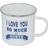 Joker Retro Love You Mugg 30cl