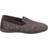 Cotswold Stanley Moc Toe Full Slipper - Negro/Marrón