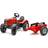 Falk Massey Ferguson S8740 Pedal Tractor with Trailer