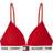 Tommy Hilfiger Organic Cotton Padded Triangle Bra - Tango Red