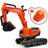 Falk Kubota KX080-4 Alpha 2 Excavator with Helmet