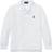 Polo Ralph Lauren Junior Boys Long Sleeve Pique Logo Polo Shirt - White