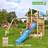 Jungle Gym Playtower Jungle Gym Fort Complete include Slide & 120kg Sand