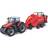 Toymax Massey Ferguson 8740S traktor med balleløfter på 10 cm