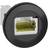 Schneider Electric Harmony XB5 Panel mounted RJ45 port, plastic, 22, for ethernet interface, RJ45 jack, XB5PRJ45