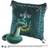 The Noble Collection Slytherin Cushion with House Mascot Plush from Harry Potter