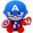 Marvel Ty Captain America Beanie 6" Plush Toy