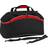 BagBase Teamwear Holdall Bag - Black/Classic Red/White