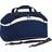 BagBase Teamwear Holdall Bag - French Navy/White