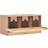 vidaXL Chicken Laying Nest 3 Compartment