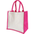 Westford Mill Printers Midi Jute Bag 2-pack - Fuchsia